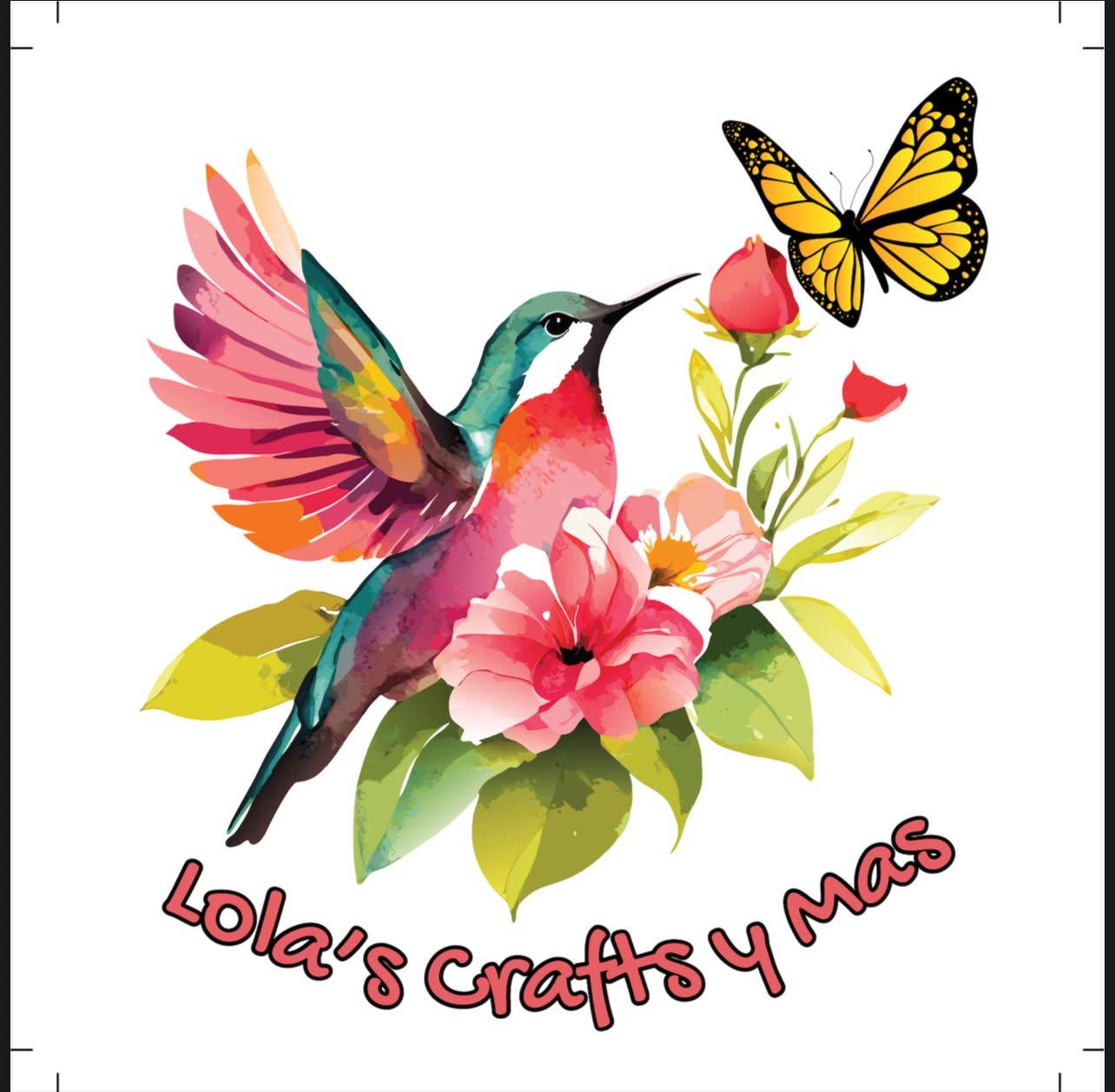 Lola's Crafts y Mas logo